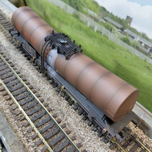 Load image into Gallery viewer, Dapol - 4F-027-019 I - CA - Silver Bullet -  Bogie Tank Wagon - Ermewa Livery - 33 87 7898 024 7 - Weathered - OO Gauge
