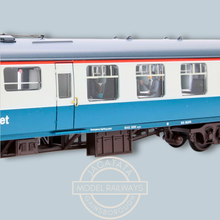 Load image into Gallery viewer, Bachmann - Branchline - 39-264BPF - BR Mk1 - RMB Restaurant Miniature Buffet - BR Blue &amp; Grey Livery - E1824 - With Fitted Passenger Figures - OO Gauge
