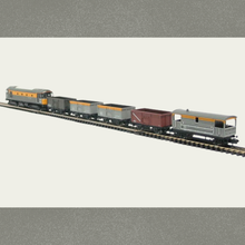 Load image into Gallery viewer, Bachmann - Graham Farish - 370-201 - Diesel Freight Complete Train Set - With Class 33 in Civil Engineers Livery - N Gauge
