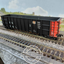 Load image into Gallery viewer, GSCX Ribbed High Side Gondola Cars - Rake of 5 - Consol - Quality Fuel for Electric Living - HO Gauge
