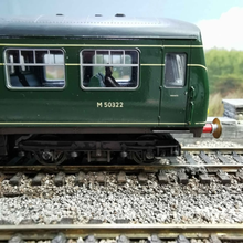 Load image into Gallery viewer, Hornby British Railways Class 101 Two Car DMU in BR Green - No. M50322 - DCC Fitted - OO Gauge
