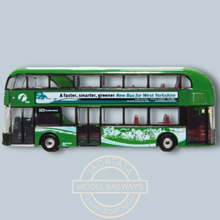 Load image into Gallery viewer, Oxford Diecast - NNR007 - New Routemaster - First West Yorkshire - LT61 BHT - Huddersfield 503 - N Gauge
