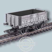 Load image into Gallery viewer, Oxford Rail - OR76MW4005 - 4 Plank Wagon - Lothian Coal Company - Newbattle - 792 - OO Gauge
