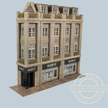 Load image into Gallery viewer, Metcalfe P0279 - Low Relief Department Store - Card Construction Kit - OO/HO Scale
