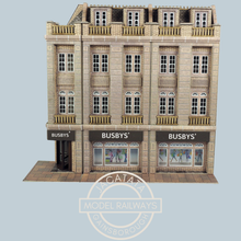 Load image into Gallery viewer, Metcalfe P0279 - Low Relief Department Store - Card Construction Kit - OO/HO Scale
