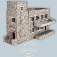 Load image into Gallery viewer, Metcalfe P0287 - Old Factory Building - Card Construction Kit - OO/HO Gauge
