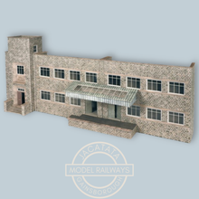 Load image into Gallery viewer, Metcalfe P0287 - Old Factory Building - Card Construction Kit - OO/HO Gauge
