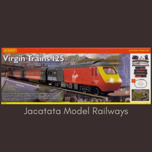 Load image into Gallery viewer, Hornby - R1023 - Virgin Trains 125 Set - Virgin High Speed Train - OO Gauge
