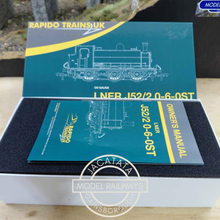 Load image into Gallery viewer, New - Rapido Trains - 958009 - LNER J52/2 - 0-6-0ST - Locomotive - BR Unlined Black with Early Emblem - No. 68832 - OO Gauge - DCC Ready
