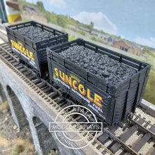 Load image into Gallery viewer, Skytrex - SMR 10 - R.C.H. - Private Owner Coke Wagon - Suncole - With Coal Load - No. 5062 - O Gauge
