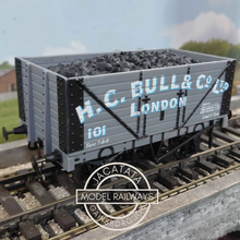 Load image into Gallery viewer, Skytrex - SMR 2 - R.C.H. - Private Owner Mineral Wagon - H.C.Bull &amp; Co. Ltd. - With Coal Load - No. 101 - O Gauge
