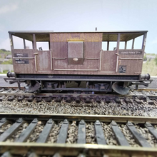 Load image into Gallery viewer, Hornby Weathered Brake Van in Dutch Livery - Shark - OO Gauge
