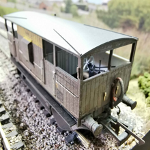 Load image into Gallery viewer, Hornby Weathered Brake Van in Dutch Livery - Shark - OO Gauge
