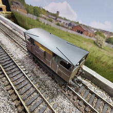 Load image into Gallery viewer, Hornby Weathered Brake Van in Dutch Livery - Shark - OO Gauge
