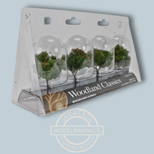 Load image into Gallery viewer, Woodland Scenics - Classics - TR3591 - Trees - 4 x Medium Apple Trees  2 inch to 3 inch - Multi Scale
