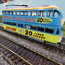 Load image into Gallery viewer, Corgi Motorised Balloon Tram in Empire Livery - OO Gauge
