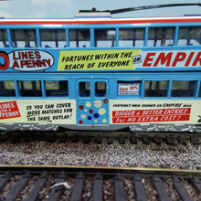 Load image into Gallery viewer, Corgi Motorised Balloon Tram in Empire Livery - OO Gauge
