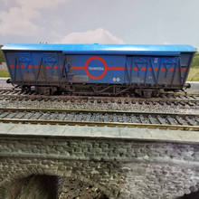Load image into Gallery viewer, Hornby Weathered Ferry Van - Transfesa Livery - OO Gauge
