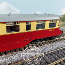 Load image into Gallery viewer, Heljan - 19402 - GWR AEC - Diesel Railcar - BR Crimson / Cream Livery - No. W21W - 00 Gauge - DCC Ready
