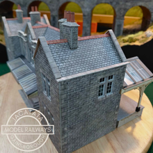 Load image into Gallery viewer, Metcalfe - PO320 - Mainline Station/Booking Hall - Ready Made - OO/HO Gauge
