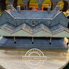 Load image into Gallery viewer, Metcalfe - PO320 - Mainline Station/Booking Hall - Ready Made - OO/HO Gauge
