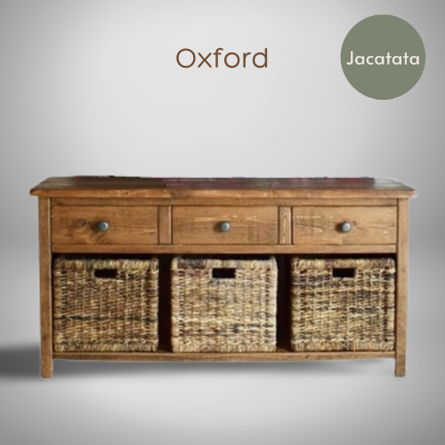 Oxford - Basket And Drawer Sideboard Units - 5 Sizes Available - Baskets Included