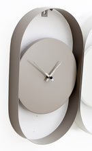 Load image into Gallery viewer, Round Abstract Wall Clocks - Grey or White - 36cm
