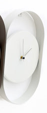 Load image into Gallery viewer, Round Abstract Wall Clocks - Grey or White - 36cm
